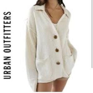 NWT UO BGD Oversized Cardigan Sweater